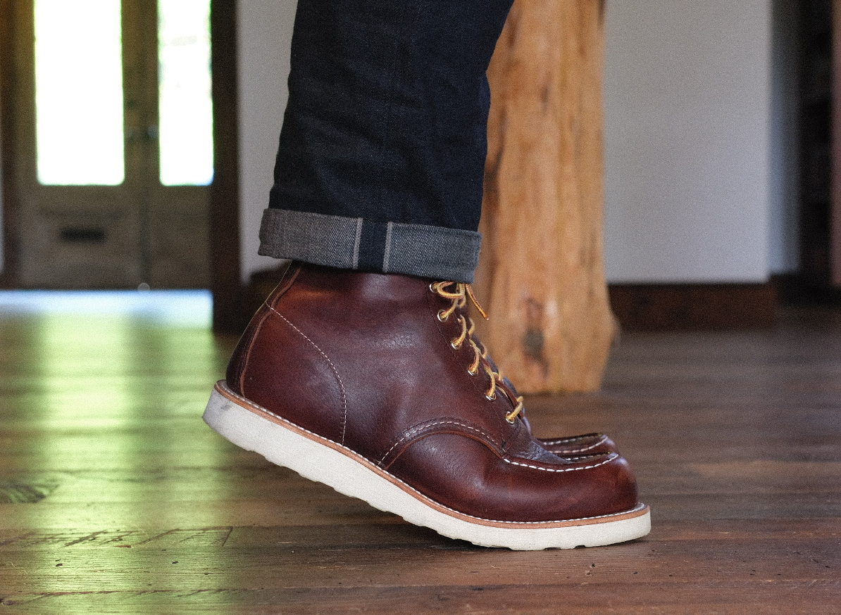 Red Wing 8138 Moc Toe Review an Absolutely Classic Boot in an