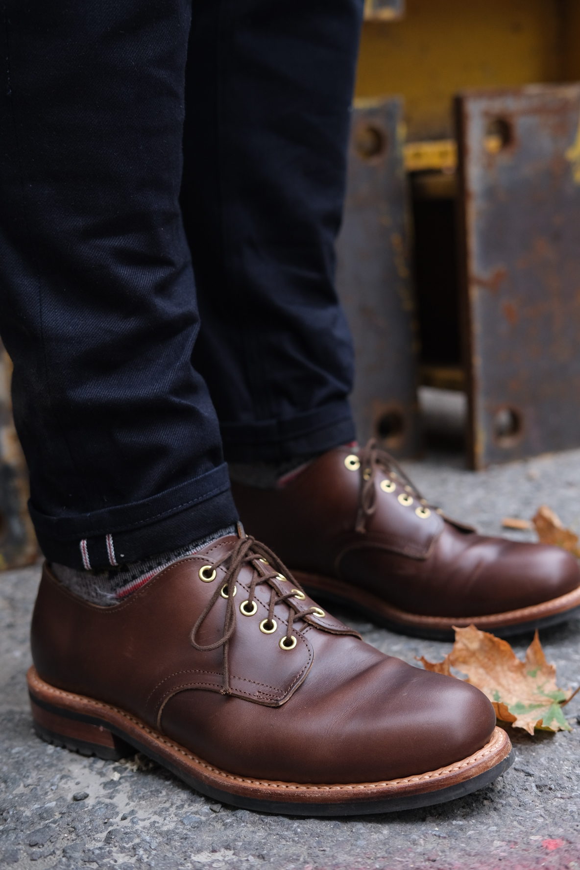 Introducing: the Stitchdown x Mark Albert Boots “Roadmaster” Derby Shoe ...